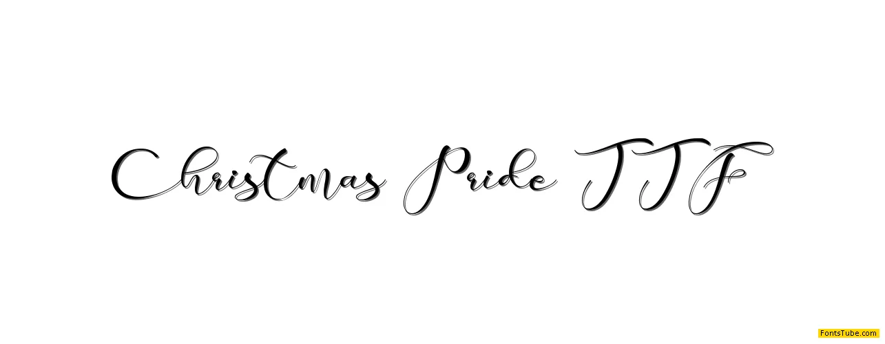 Christmas Pride Font Family