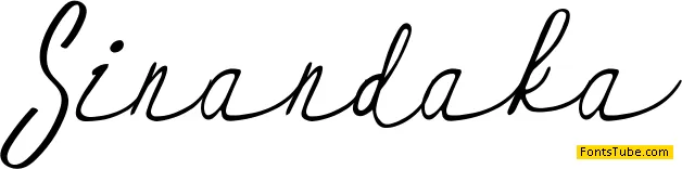 Sinandaka Font