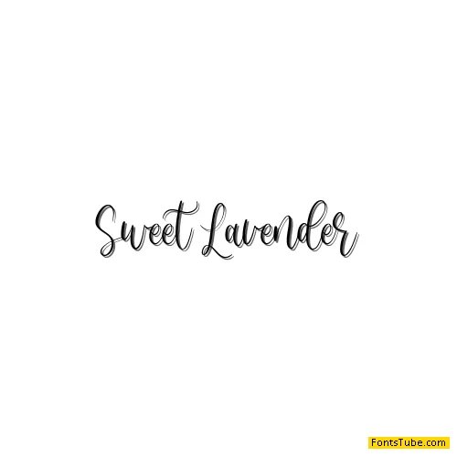 Sweet Lavender Font