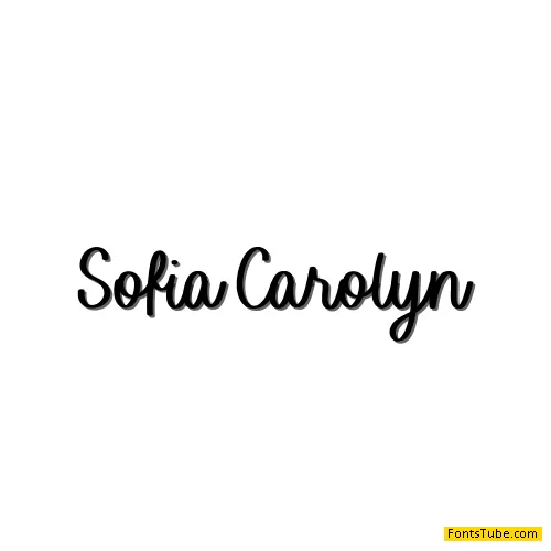 Sofia Carolyn Font