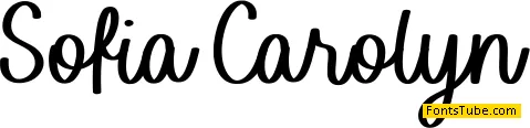 Sofia Carolyn Font