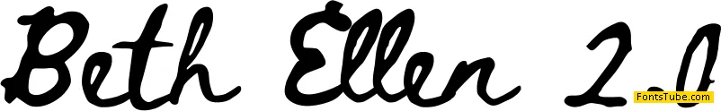 Beth Ellen 2 Font