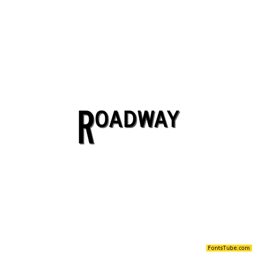 Roadway Font