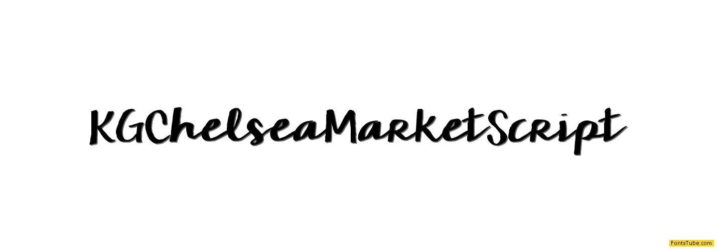 KG Chelsea Market Script Font