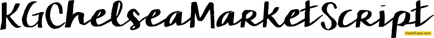 KG Chelsea Market Script Font