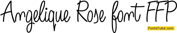 Angelique Rose Font
