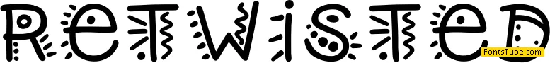 Retwisted Font