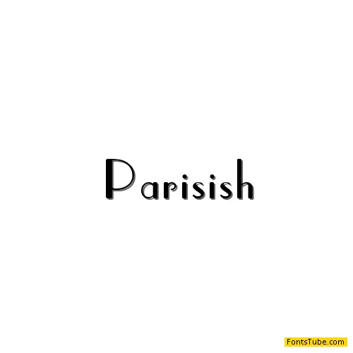 Parisish Font