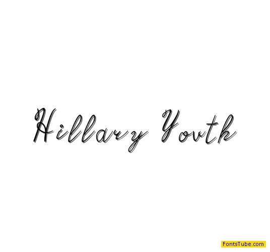 Hillary Youth Font