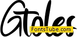 Gtoles Font