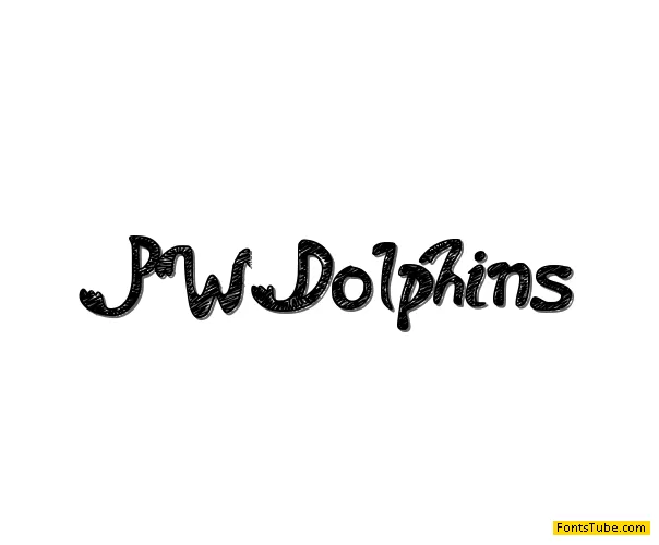 PWDolphins Font
