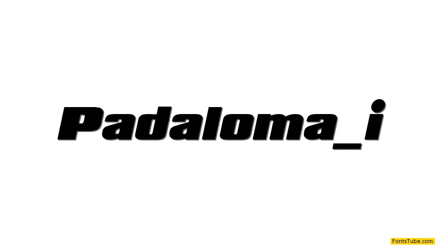 Padaloma Font Family