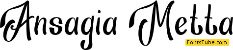 Ansagia Metta Font
