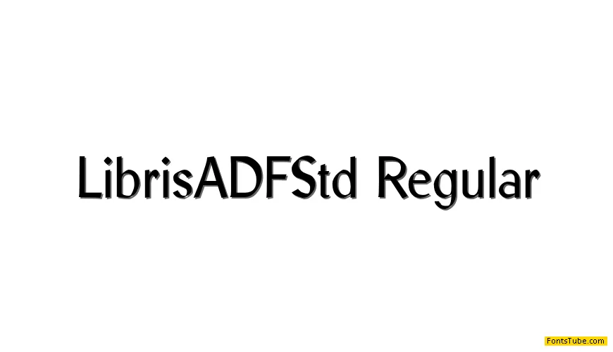 Libris ADF Std Font Family