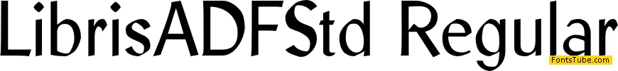 Libris ADF Std Font Family