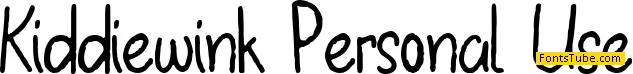 Kiddiewink Font