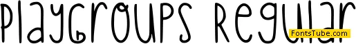 Play Groups Font