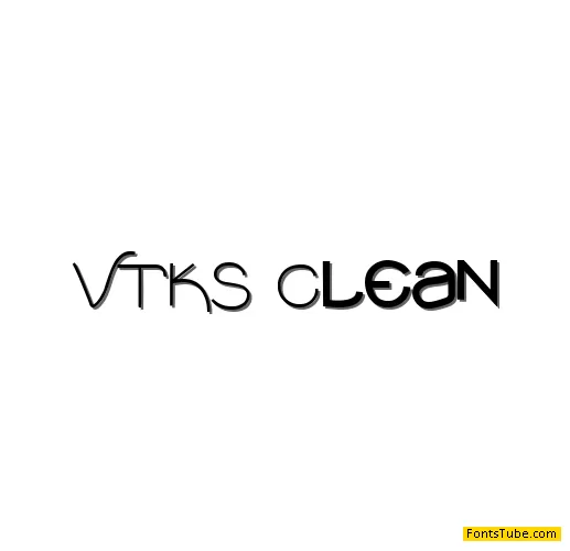 VTKS clean Font