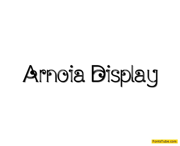 Arnoia Display Font Family