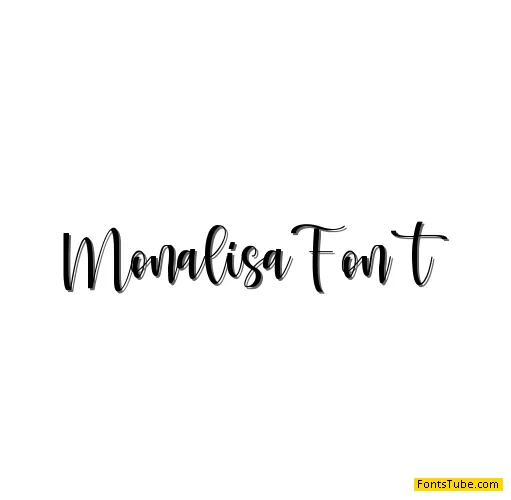 Monalisa Font Font