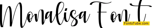 Monalisa Font Font