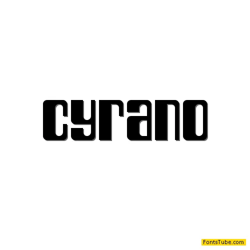 Cyrano Font