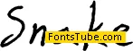 Snake Font