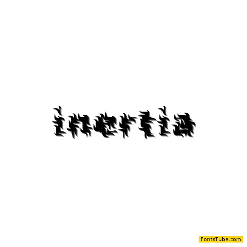 Inertia BRK Font