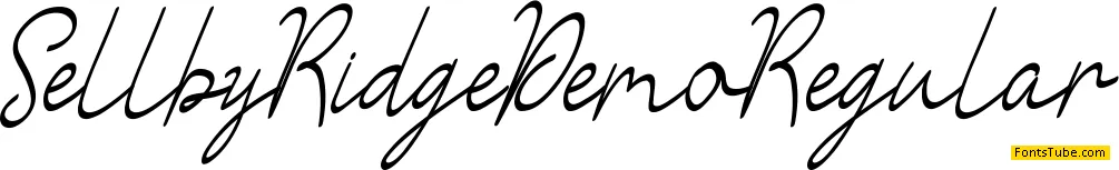 Sellby Ridge Demo Font