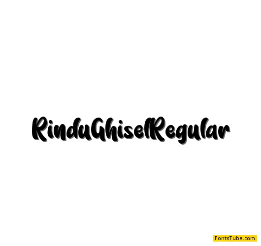 Rindu Ghisel Font