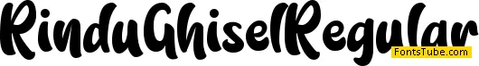 Rindu Ghisel Font