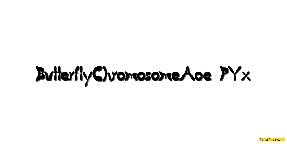 Butterfly Chromosome AOE