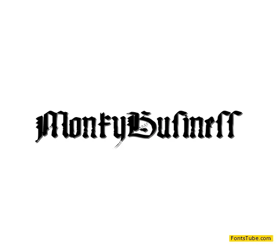 Monky Business Font
