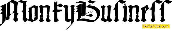 Monky Business Font