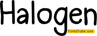 Halogen Font