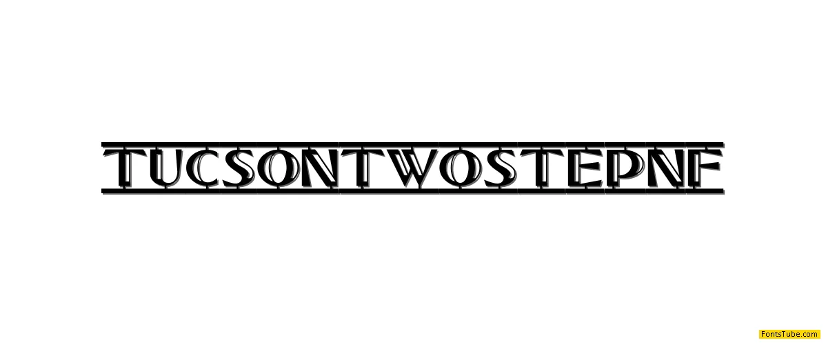 Tucson Two Step NF Font