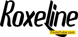 Roxeline Font