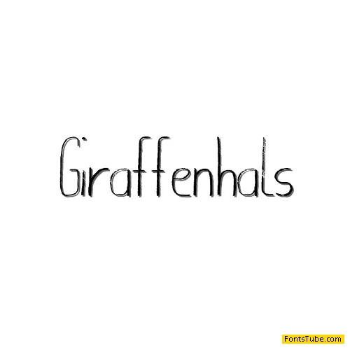 Giraffenhals Font Family