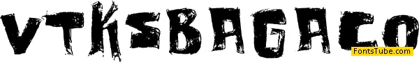 vtks bagaÃ§o Font