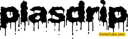 Plasma Drip Font Family