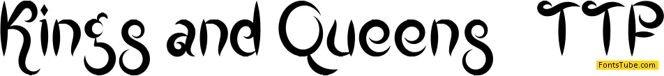 Kings and Queens Font