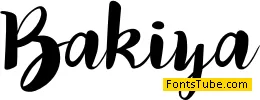 Bakiya