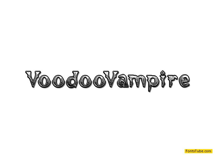 Voodoo Vampire Font