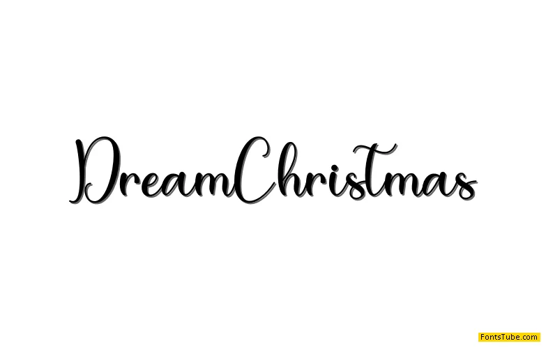Dream Christmas Font