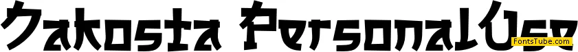 Jakosta Font