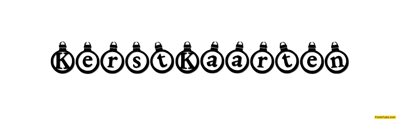 KerstKaarten Font Free Font Download Fonts Tube