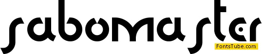 Sabomaster Font