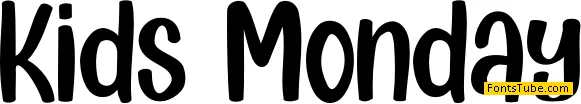 Kids Monday Font
