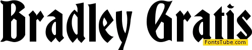 Bradley Gratis Font
