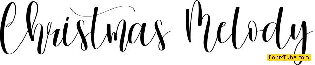 Christmas Melody Font